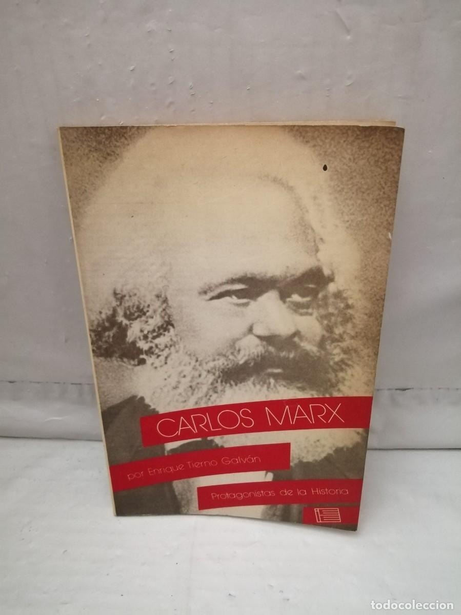 Livres d'occasion: Enrique Tierno Galv&aacute;n: Biograf&iacute;a de Carlos Marx (1&ordf;edici&oacute;n, Colecci&oacute;n: Protagonistas de la Historia)