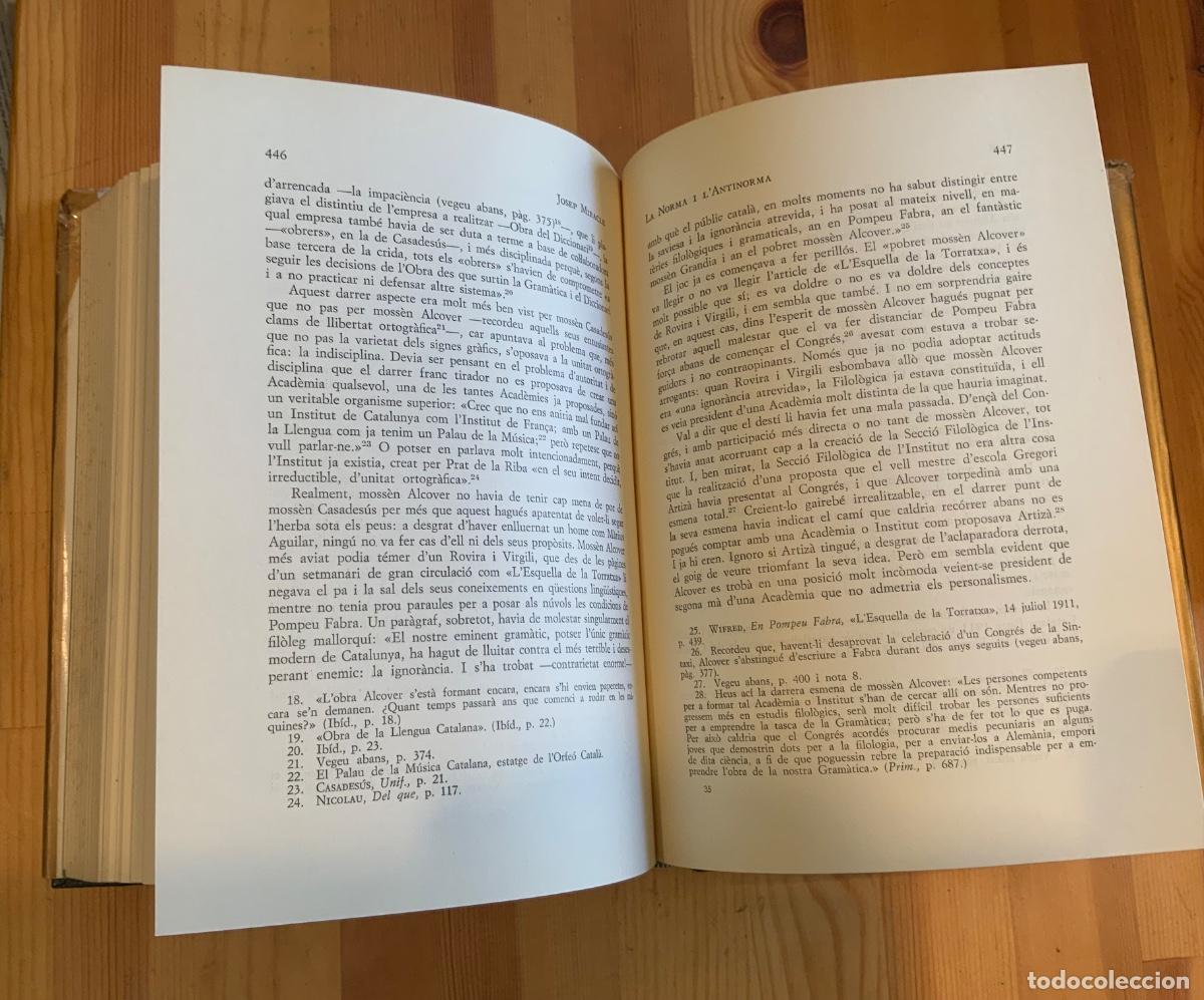 Libros de segunda mano: Pompeu Fabra, llibre de Josep Miracle - Foto 4