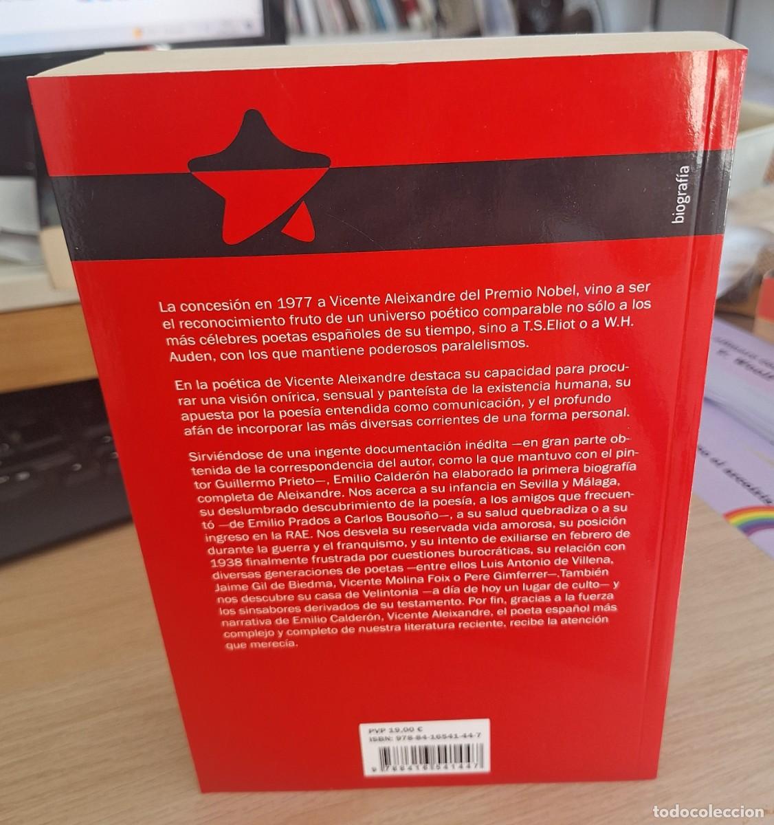 Libros de segunda mano: VICENTE ALEIXANDRE LA MEMORIA...- CALDER&Oacute;N, E. - Foto 2