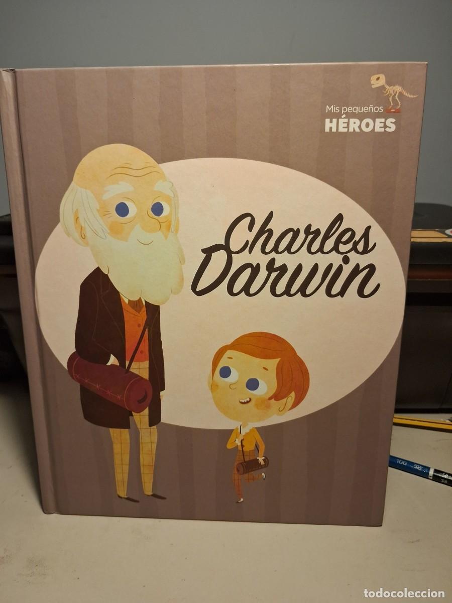 Libros de segunda mano: LIBRO ILUSTRADO MIS PEQUE&Ntilde;OS HEROES : CHARLES DARWIN - Foto 1