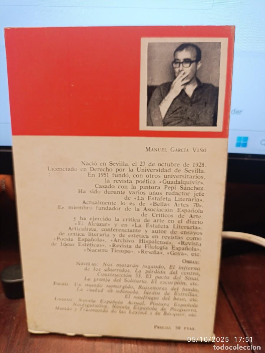 Libros de segunda mano: Ignacio Aldecoa. Manuel Garc&iacute;a Vi&ntilde;o - Foto 2