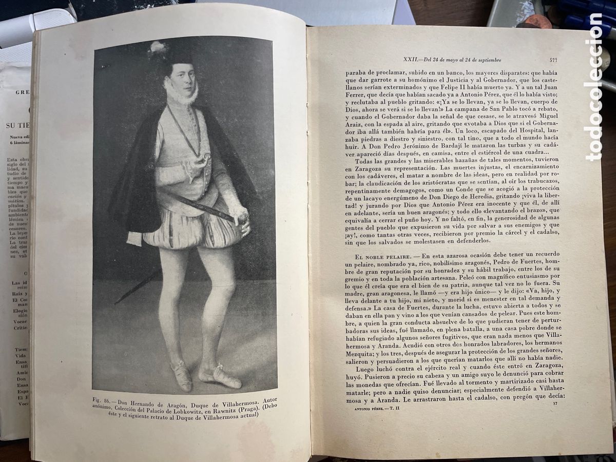 Libros de segunda mano: Antonio P&eacute;rez / Mara&ntilde;on, Gregorio - Foto 5