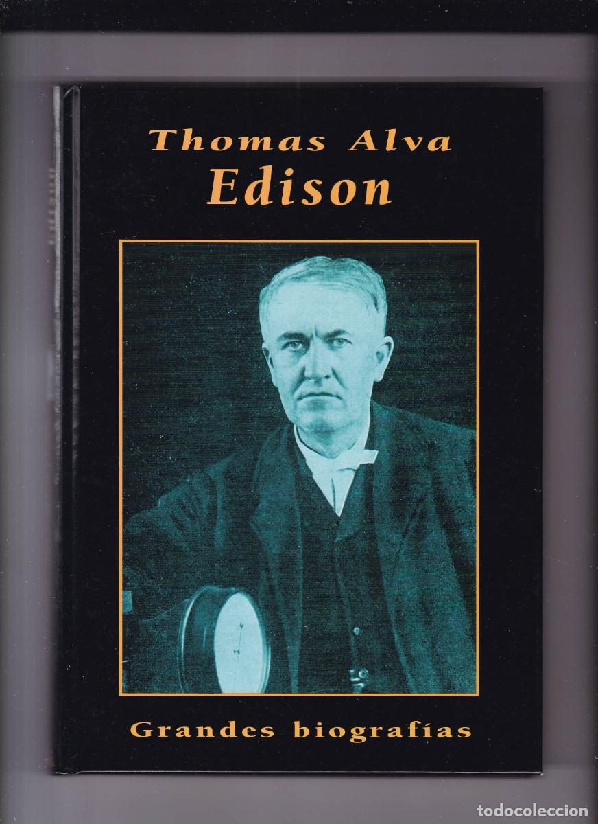 Libros de segunda mano: THOMAS ALVA EDISON - EDICIONES RUEDA 2000 / CON ILUSTRACIONES - Foto 1
