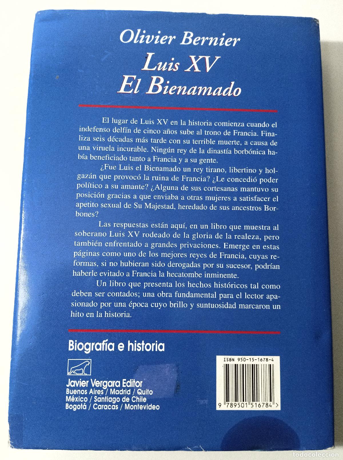 Libros de segunda mano: Luis XV El bienamado - Bernier, Olivier - Foto 4