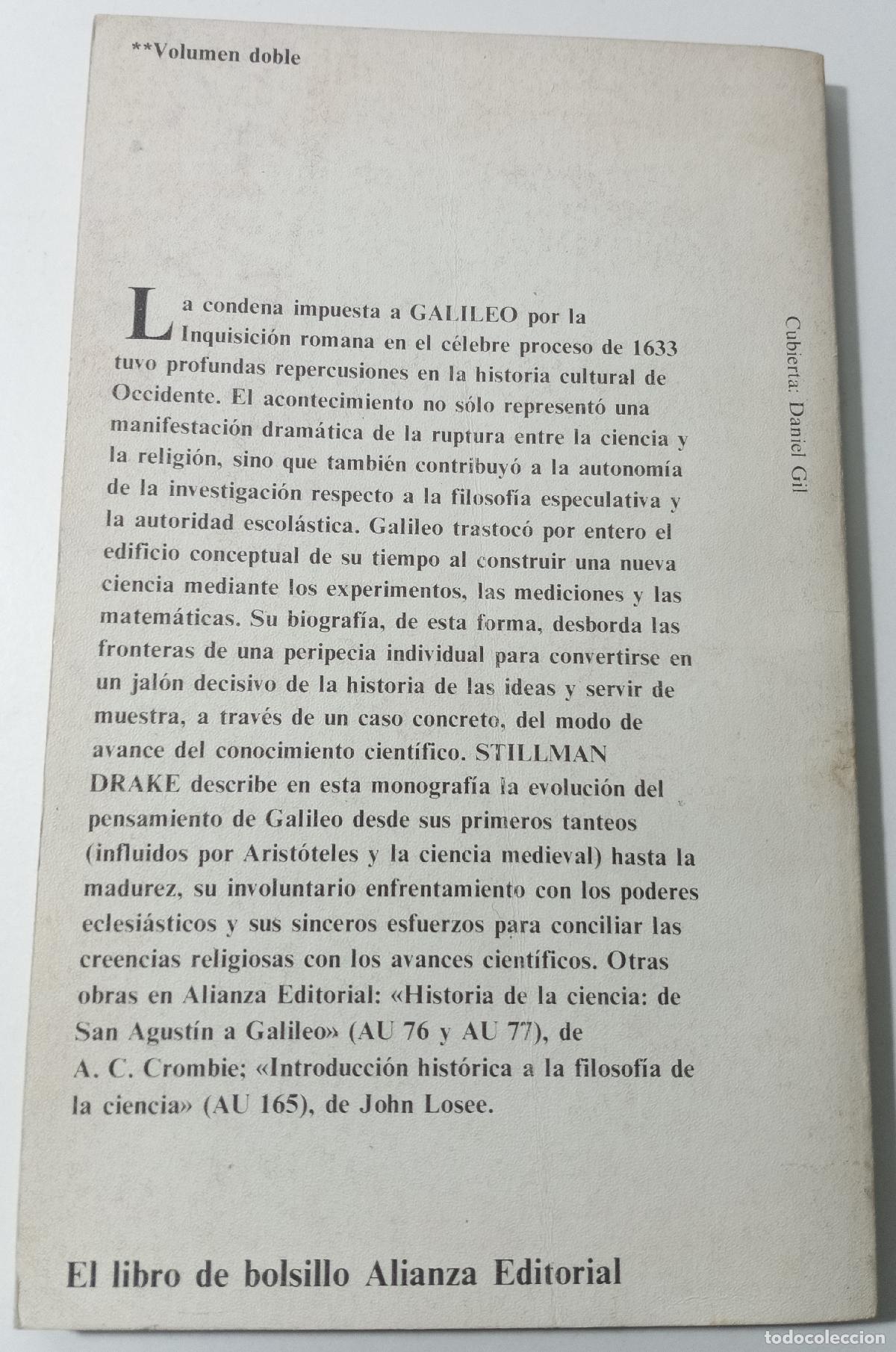 Libros de segunda mano: Galileo - Drake, Stillman - Foto 4