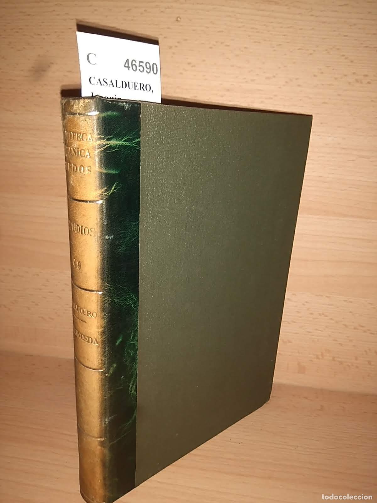 Libros de segunda mano: CASALDUERO, Joaquin - ESPRONCEDA - Foto 1