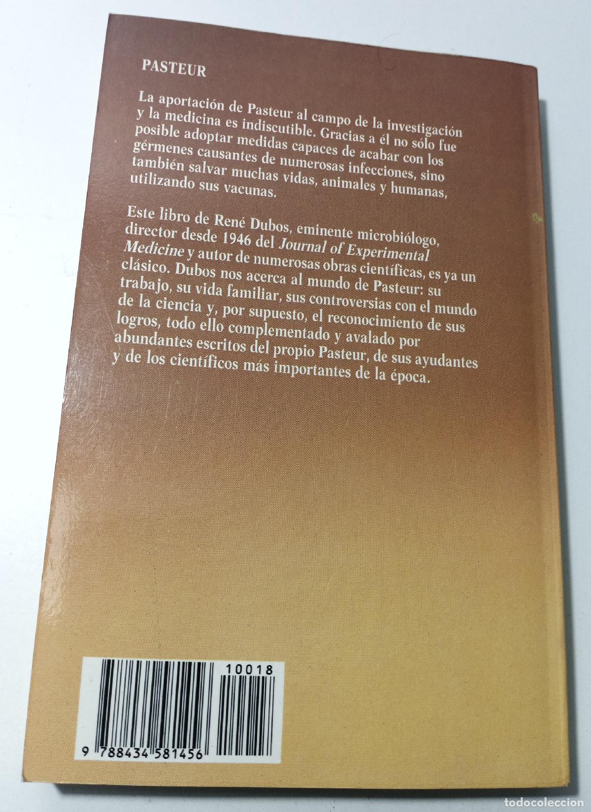 Libros de segunda mano: Pasteur (I) - J. Dubos, Rene - Foto 3