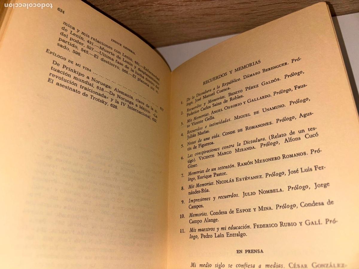 Libros de segunda mano: MI VIDA - LEON TROSTKY - 1978 - Foto 3