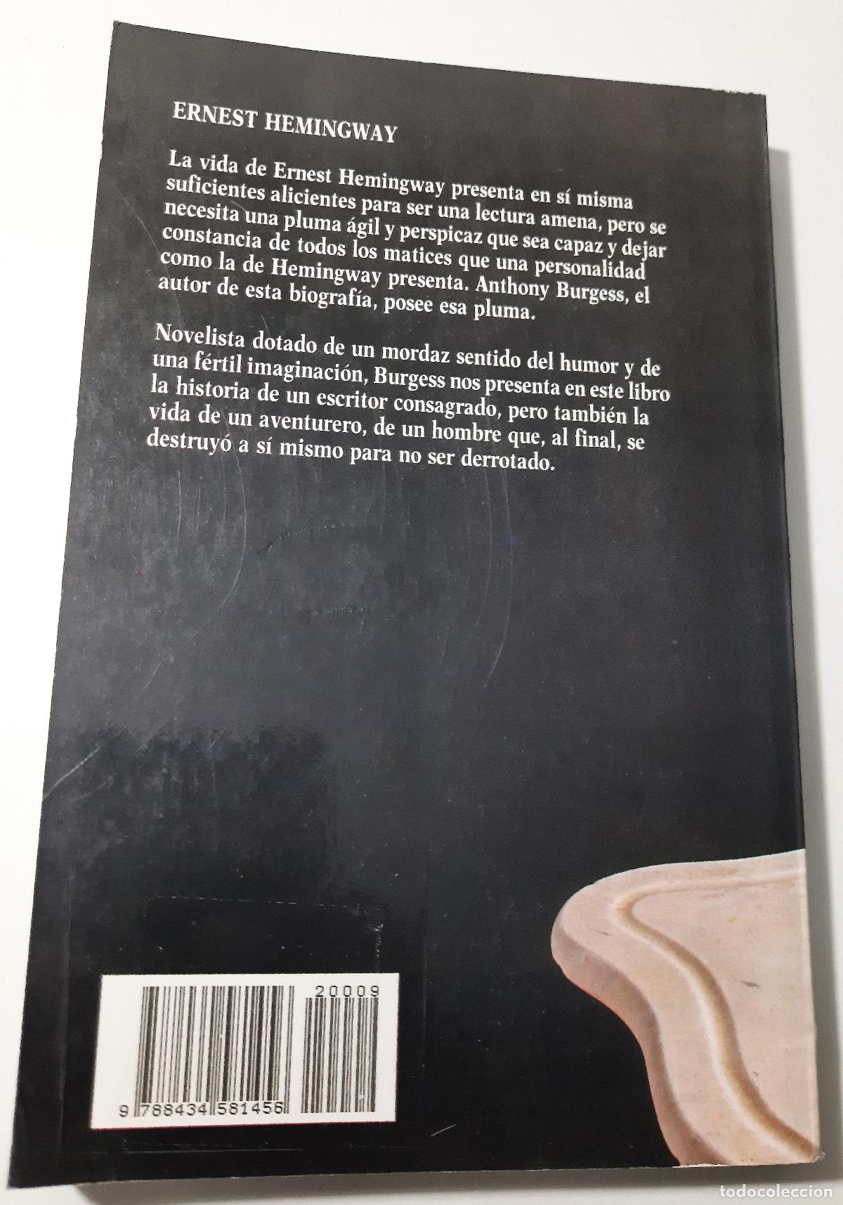 Libros de segunda mano: Hemingway - Burgess, Anthony - Foto 2