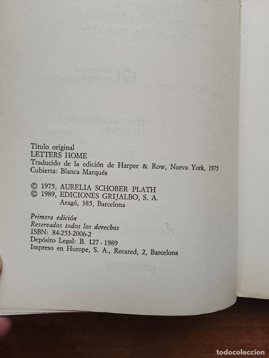 Libros de segunda mano: Sylvia Plath, cartas a mi madre. - Foto 4