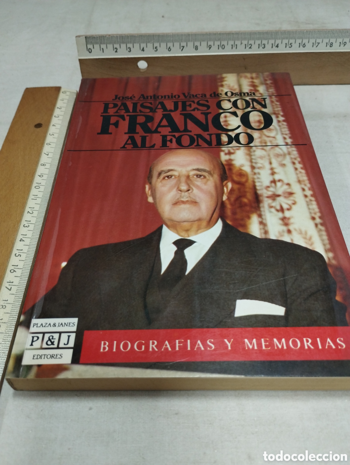 Libri di seconda mano: Paisajes con Franco al fondo. Jos&eacute; A. Vaca, 1987
