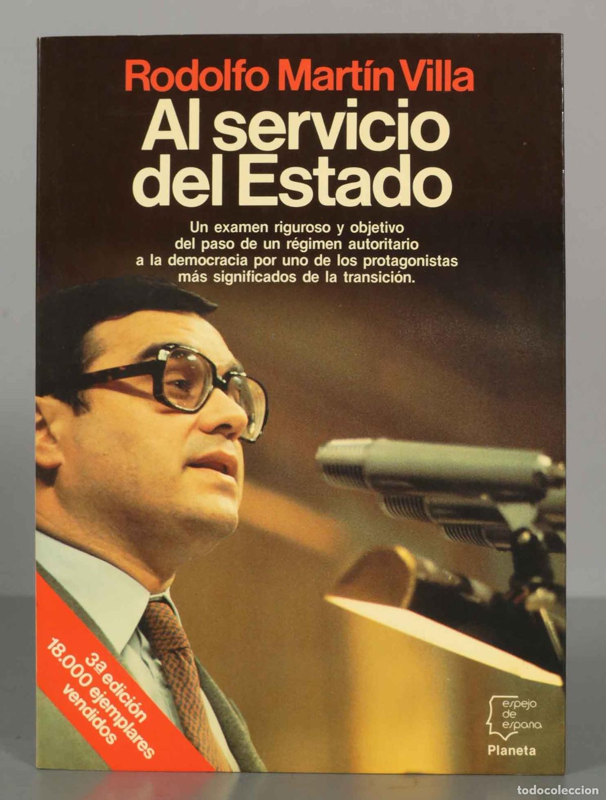 Libros de segunda mano: Rodolfo Mart&iacute;n Villa Al servicio del Estado - Foto 1