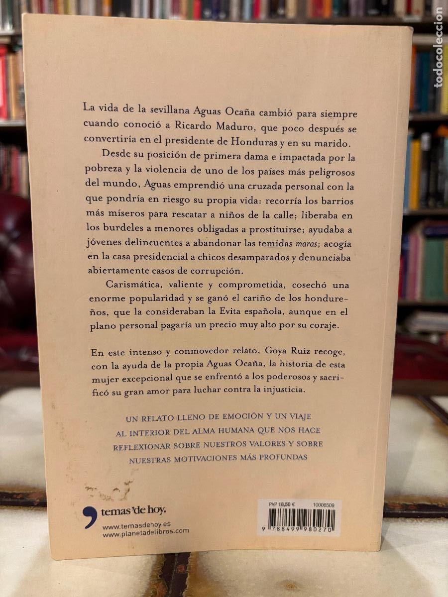 Libros de segunda mano: Dos pasiones. Goya Ruiz. - Foto 2
