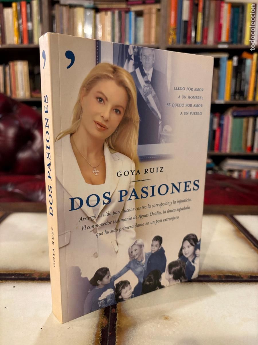 Libros de segunda mano: Dos pasiones. Goya Ruiz. - Foto 1