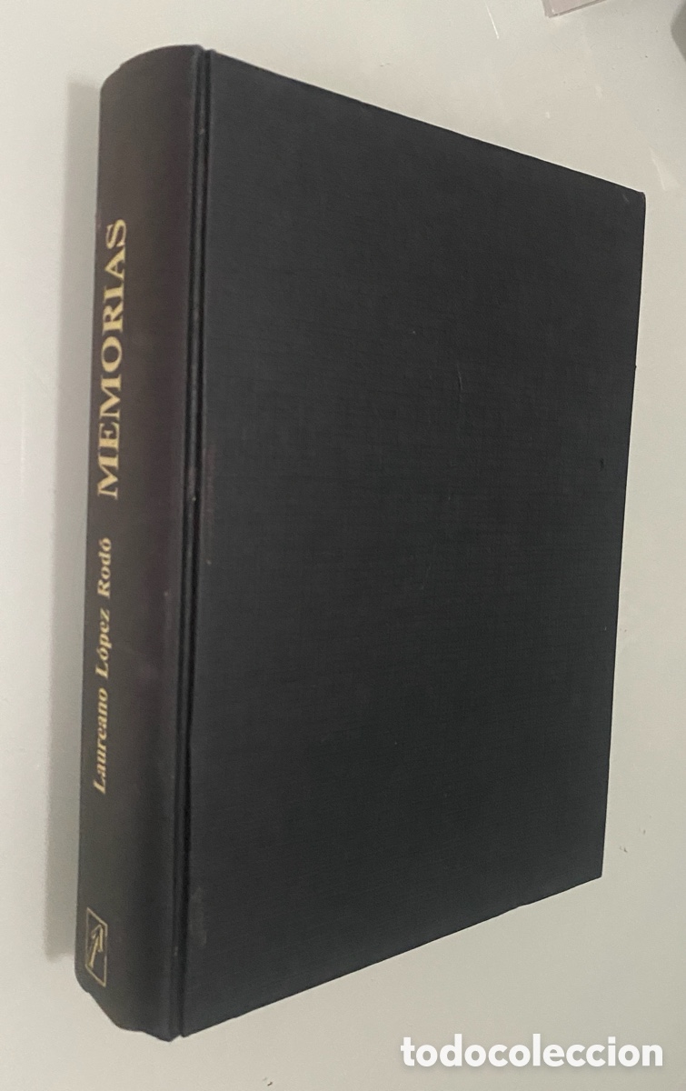 Second hand books: Memorias - L&Oacute;PEZ ROD&Oacute;, Laureano