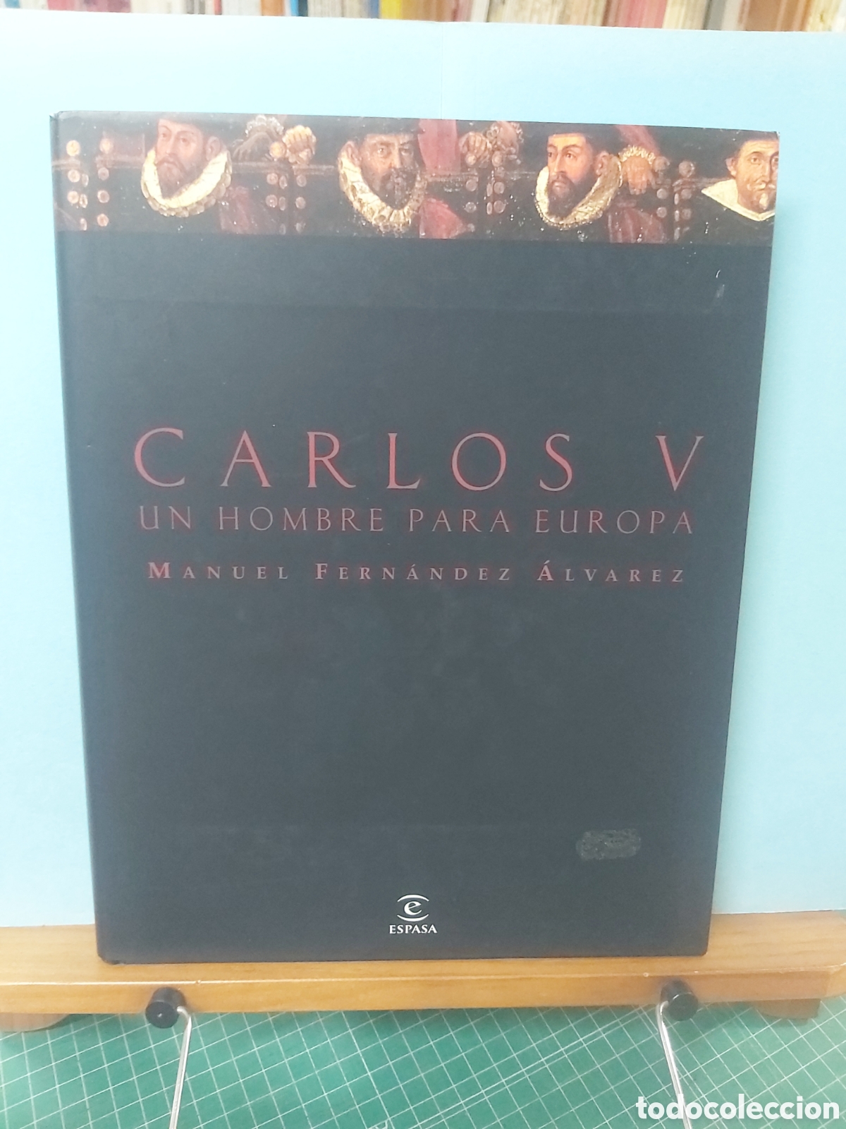 Libros de segunda mano: VL * CARLOS V UN HOMBRE PARA EUROPA * MANUEL FERN&Aacute;NDEZ &Aacute;LVAREZ * ESPASA-CALPE *