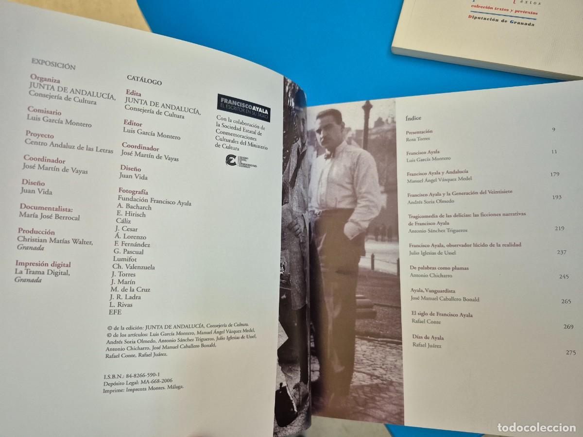 Libros de segunda mano: Francisco Ayala. De mis pasos en la tierra - Foto 2
