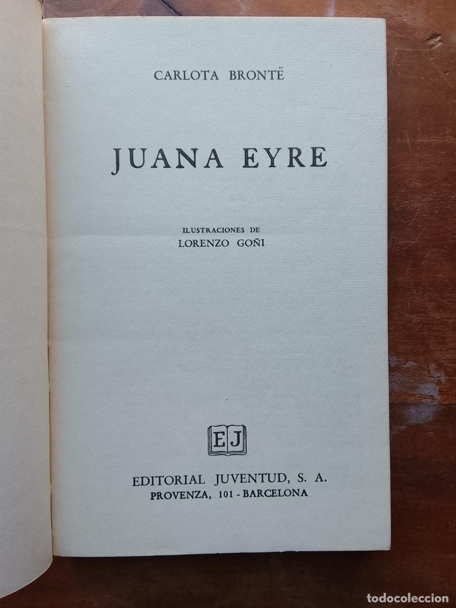 Libros de segunda mano: Jane Eyre. Carlota Bronte - Foto 2