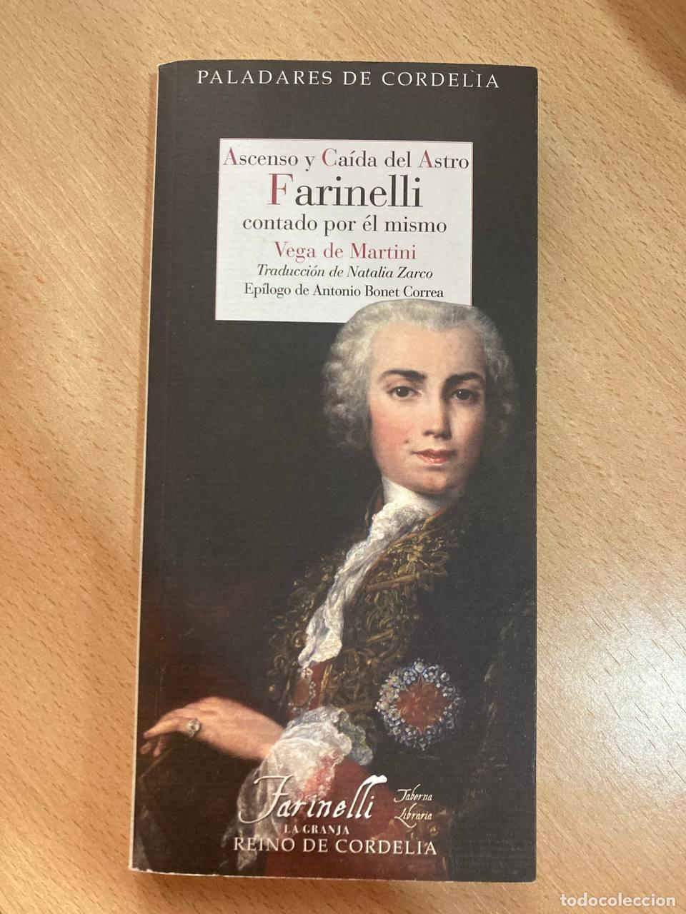 Libros de segunda mano: Paladares de Cordelia. Ascenso y ca&iacute;da del astro Farinelli