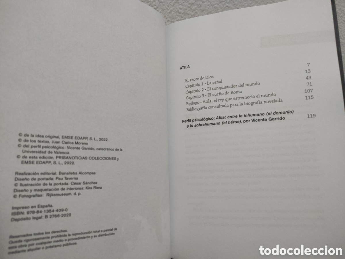 Libros de segunda mano: Rostros del mal. Atila. El azote de Dios - Foto 3