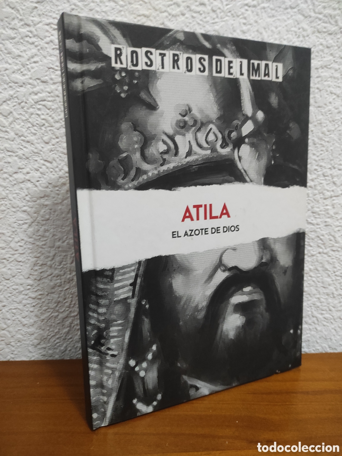 Libros de segunda mano: Rostros del mal. Atila. El azote de Dios - Foto 1