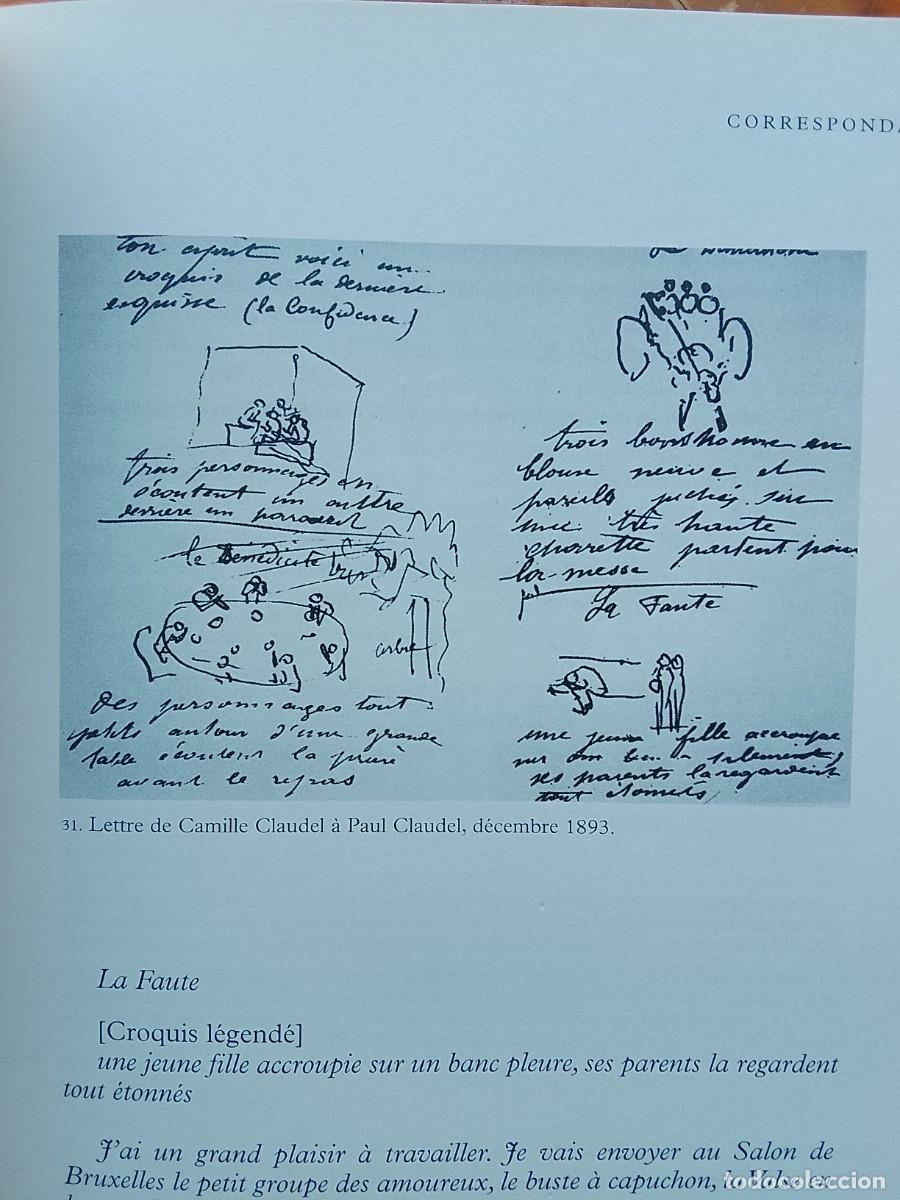 Libros de segunda mano: Camille Claudel correspondance. - Foto 7