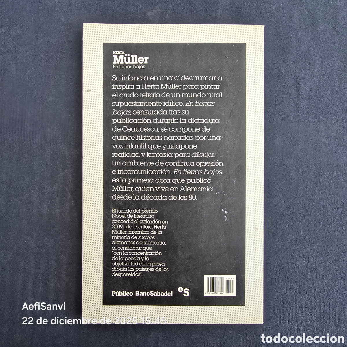 Libros de segunda mano: HERTA M&Uuml;LLER EN TIERRAS BAJAS - Foto 2