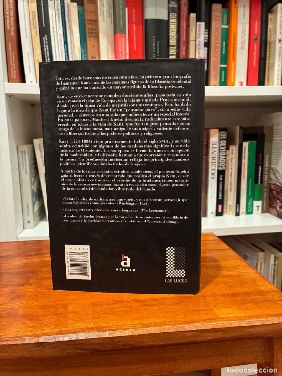Libros de segunda mano: Kant. Manfred Kuehn, Acento - Foto 2