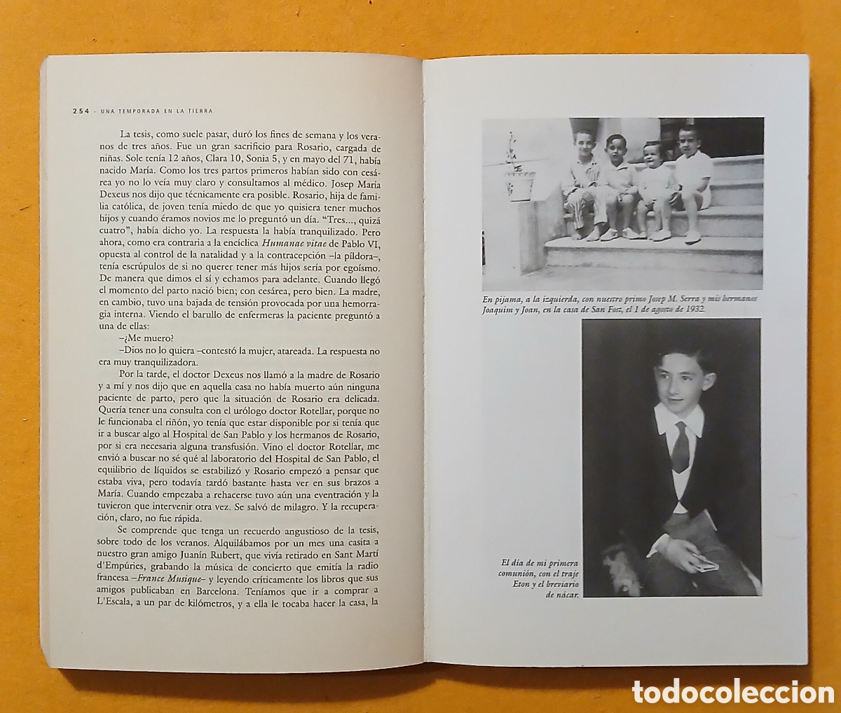 Libros de segunda mano: Una temporada en la tierra - Foto 3