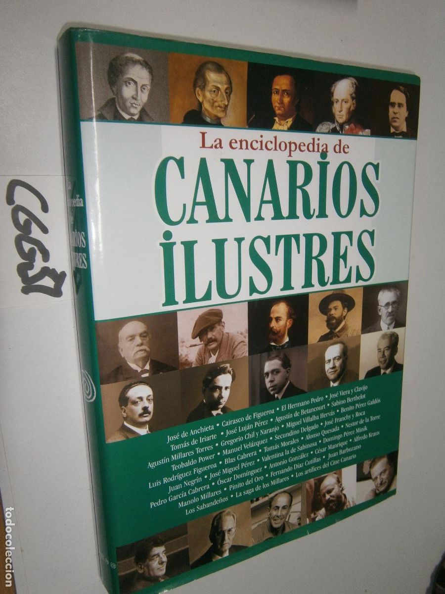 Second hand books: LA ENCICLOPEDIA DE LOS CANARIOS ILUSTRES