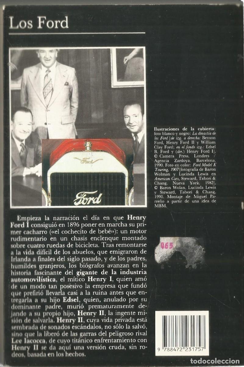 Libros de segunda mano: PETER COLLIER Y DAVID HOROWITZ. LOS FORD. TUSQUETS. PRIMERA EDICION - Foto 2
