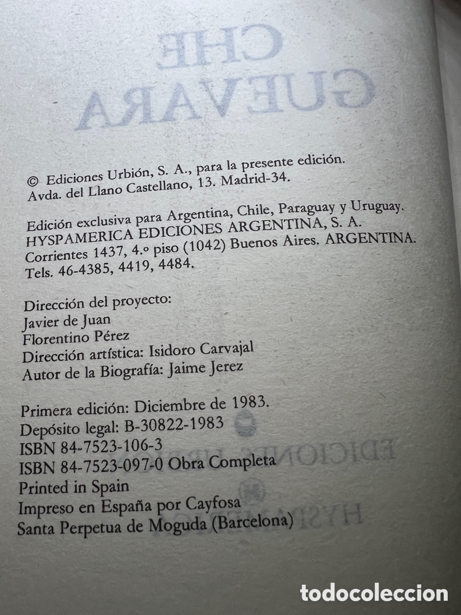 Libros de segunda mano: Libro Che Guevara pasta dura - Foto 5