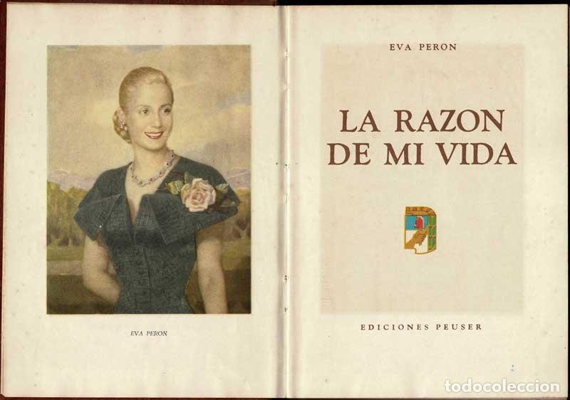 Libros de segunda mano: La raz&oacute;n de mi vida - Eva Per&oacute;n - Foto 2