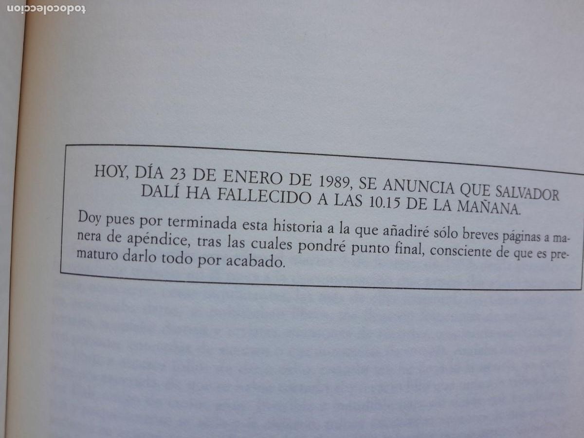 Libros de segunda mano: DEDALICO DALI . LUIS ROMERO . EDICIONES B 1989. - Foto 6