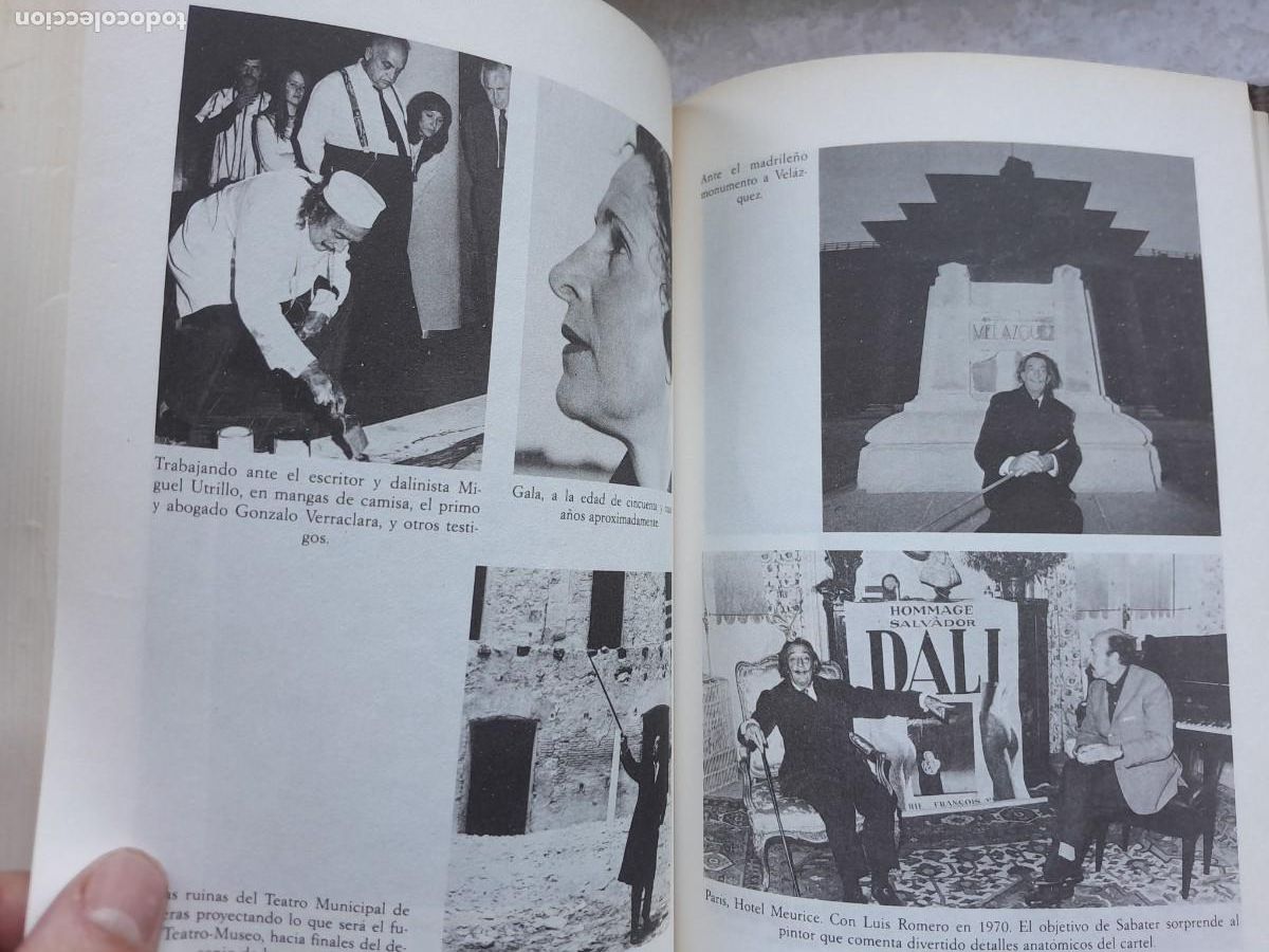 Libros de segunda mano: DEDALICO DALI . LUIS ROMERO . EDICIONES B 1989. - Foto 9