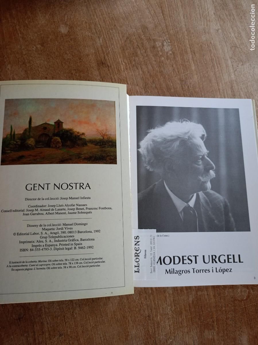 Libros de segunda mano: GENT NOSTRA N&ordm; 93. ED. LABOR 1992. IMPECABLE - Foto 2