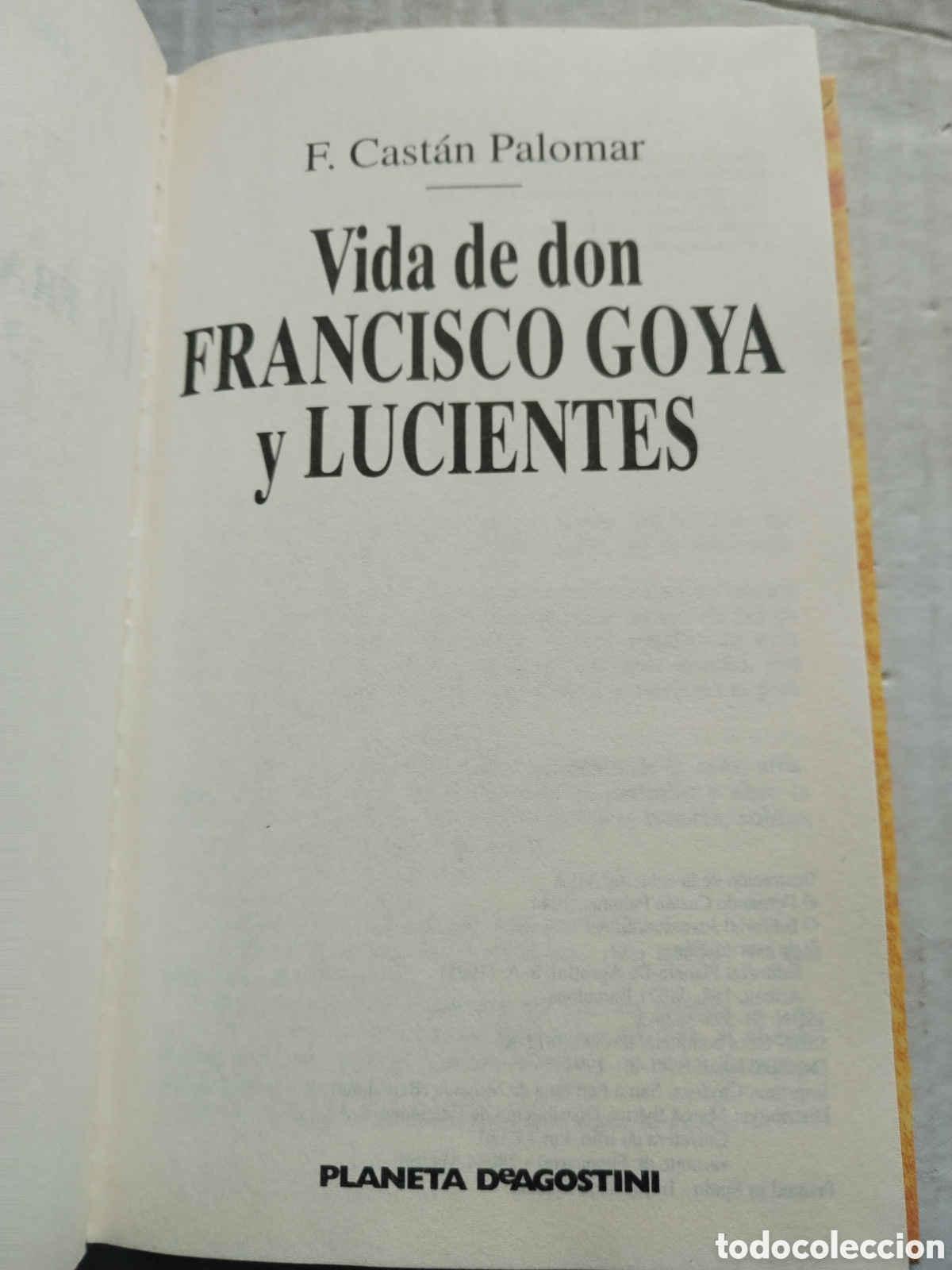 Libros de segunda mano: VIDA DE DON FRANCISCO DE GOYA Y LUCIENTES - Foto 2