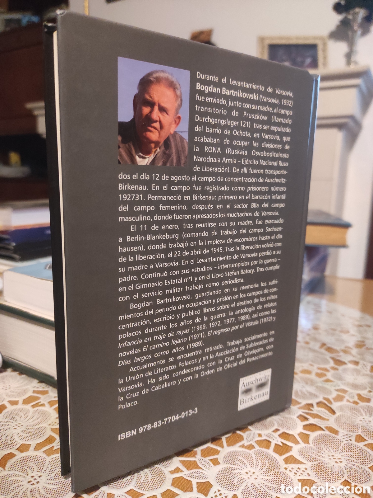 Libros de segunda mano: Infancia en traje de rayas.- Bartnikowski, Bogdan - Foto 2