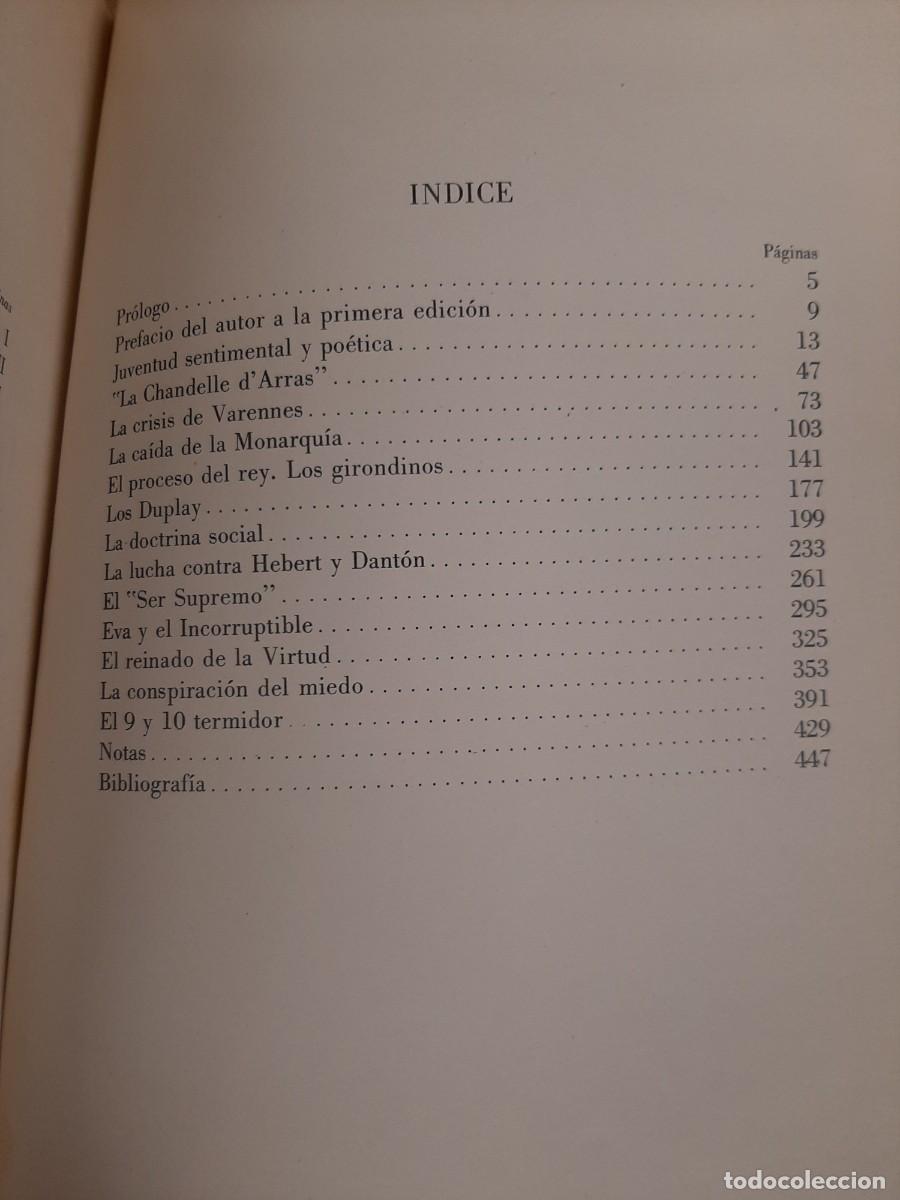 Libros de segunda mano: Robespierre - Mario Mazzucchelli - Renacimiento. 1959 - Foto 7
