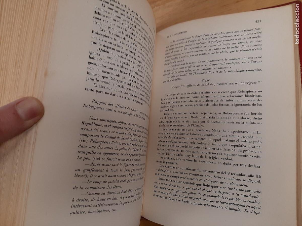 Libros de segunda mano: Robespierre - Mario Mazzucchelli - Renacimiento. 1959 - Foto 8