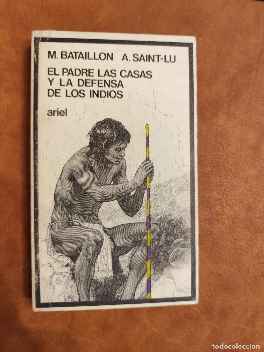 Libros de segunda mano: M. Bataillon. EL PADRE LAS CASAS Y LA DEFENSA DE LOS INDIOS. - Foto 1