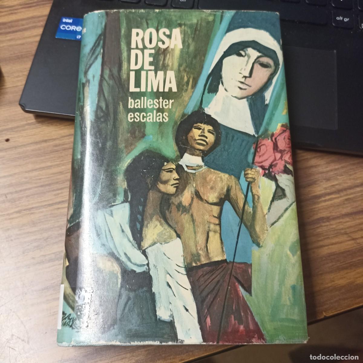 Libros de segunda mano: Rosa de Lima por Ballester Escalas - Foto 1