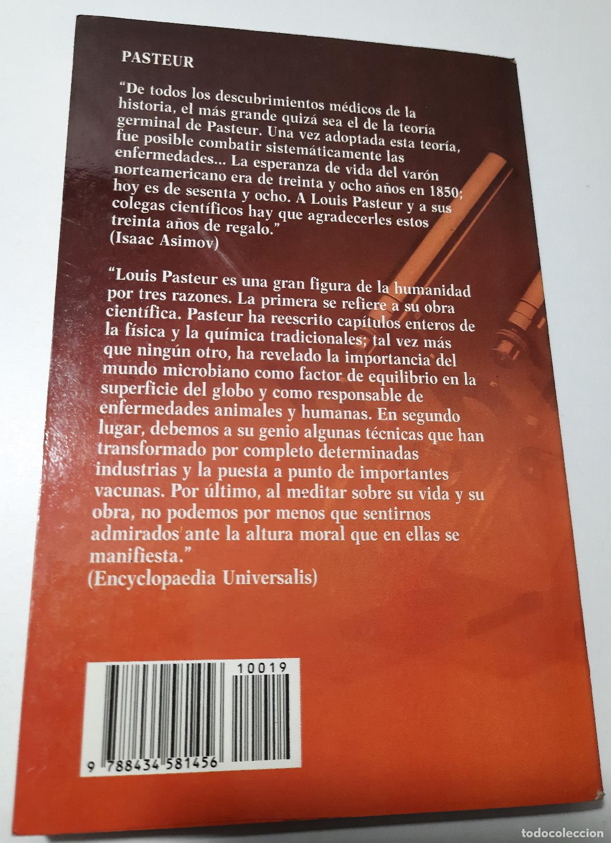 Libros de segunda mano: Pasteur (II) - J. Dubos, Rene - Foto 4