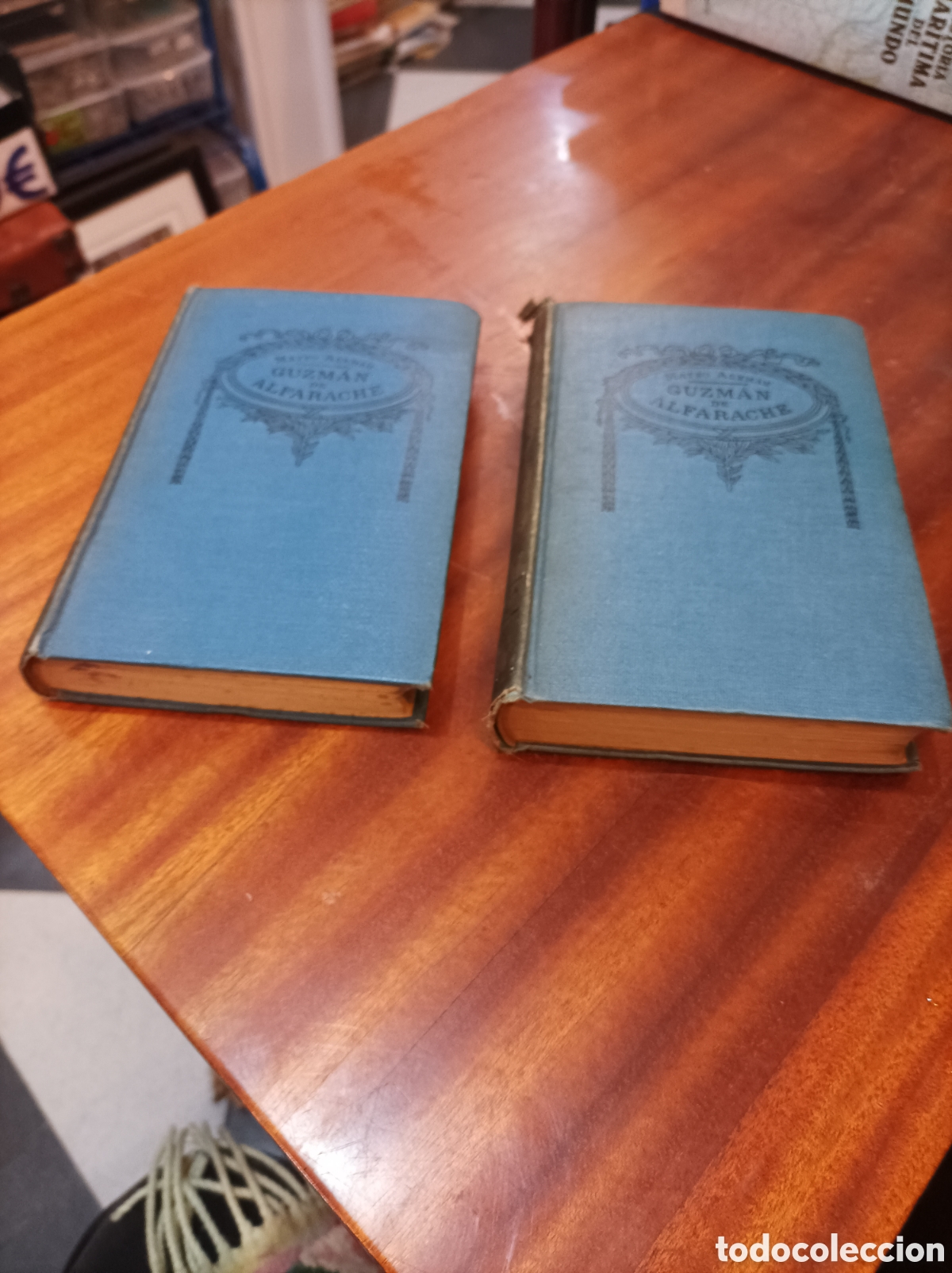 Second hand books: GUZM&Aacute;N DE ALFARACHE.MATEO ALEMAN BIBLIOTECA SOPENA .TOMOS I ,II