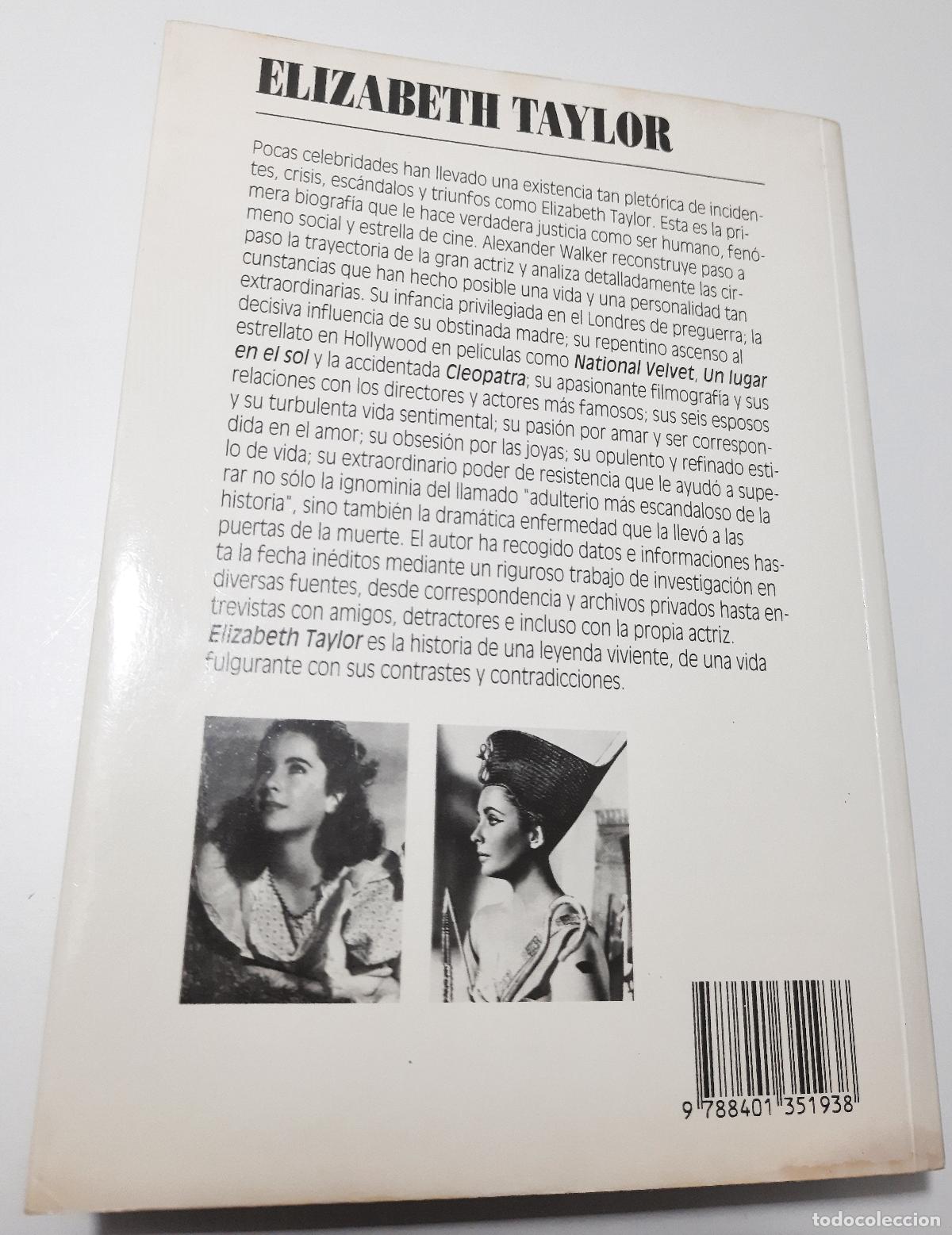 Libros de segunda mano: Elizabeth Taylor - Walker, Alexander - Foto 2