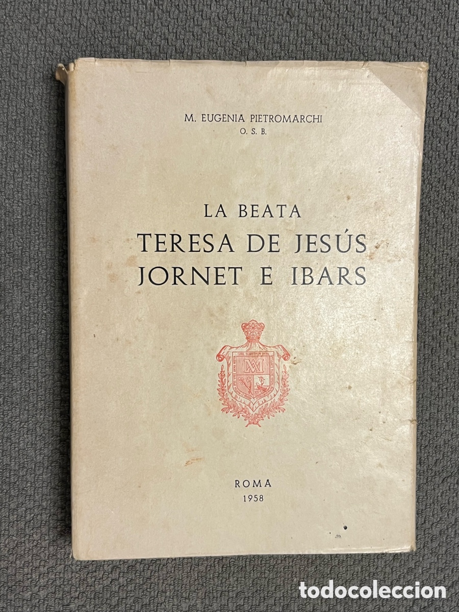 Second hand books: LIBRO. LA BEATA TERESA DE JES&Uacute;S JORNET E IBARS, por M. Eugenia Pietromarchi. Roma 1958