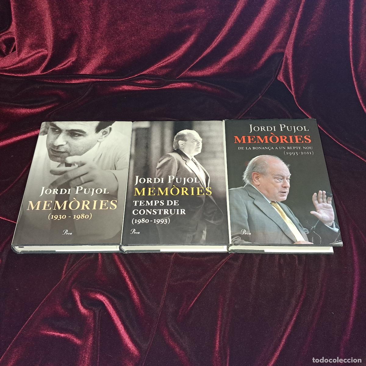 Second hand books: MEM&Ograve;RIES. 3 VOL. DEDICAT&Ograve;RIA AUT&Ograve;GRAFA. Jordi Pujol. Proa 2012