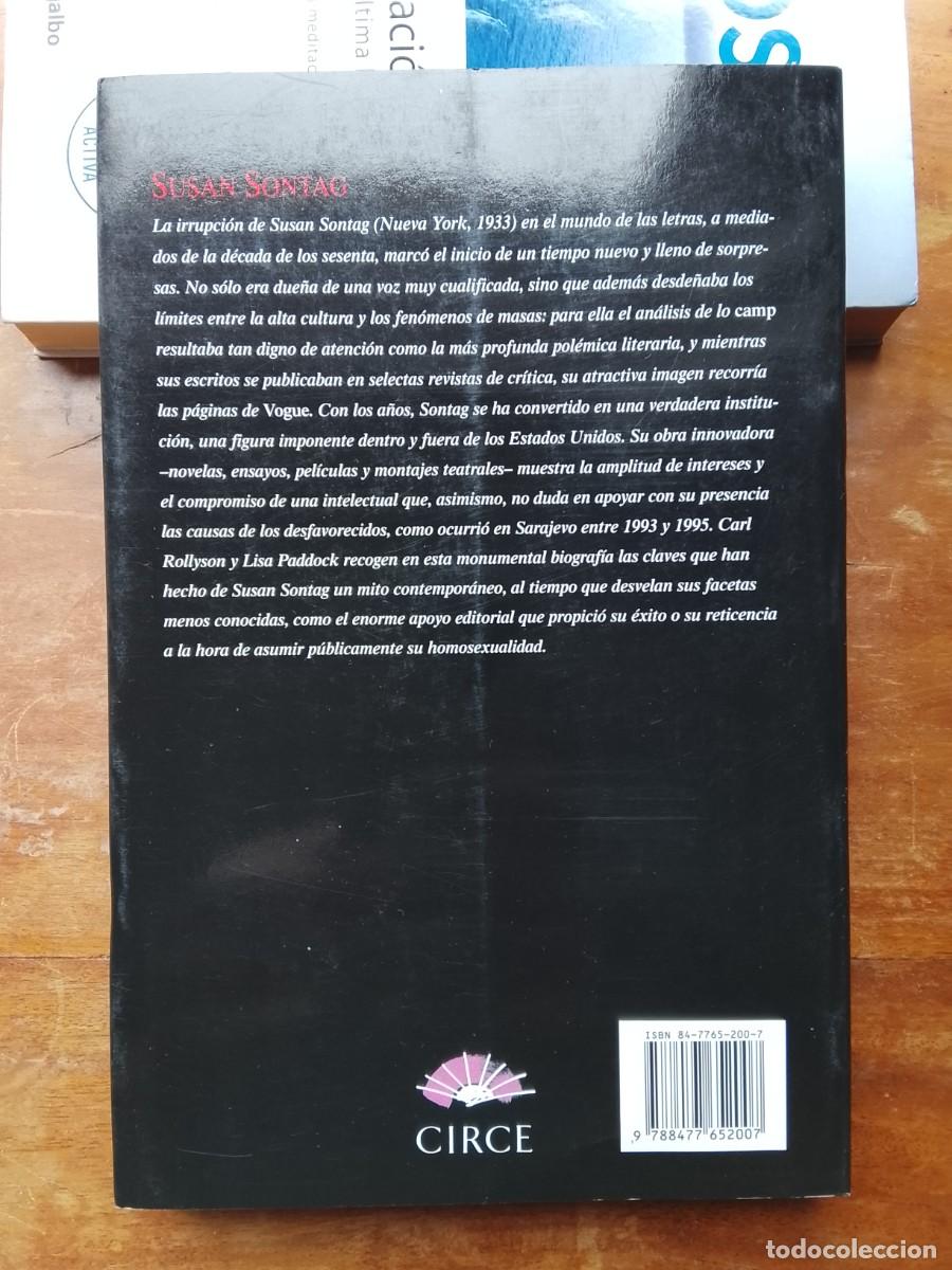 Libros de segunda mano: Susan Sontag. Carl Rollyson/ Lisa Paddock - Foto 3