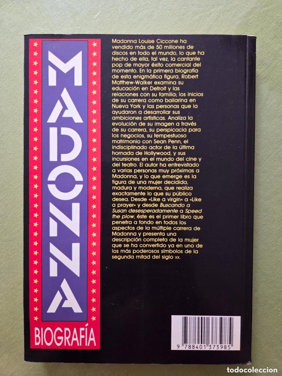 Libros de segunda mano: Madonna - Biograf&iacute;a -- Robert Matthew-Walker - Foto 2