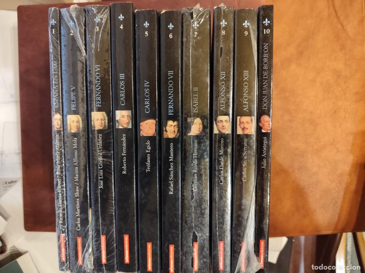 Libros de segunda mano: Garc&iacute;a C&aacute;rcel, Seco Serrano, Ar&oacute;stegui, etc LOS BORBONES. 10 Tomos desde Felipe V a Juan de Borbon